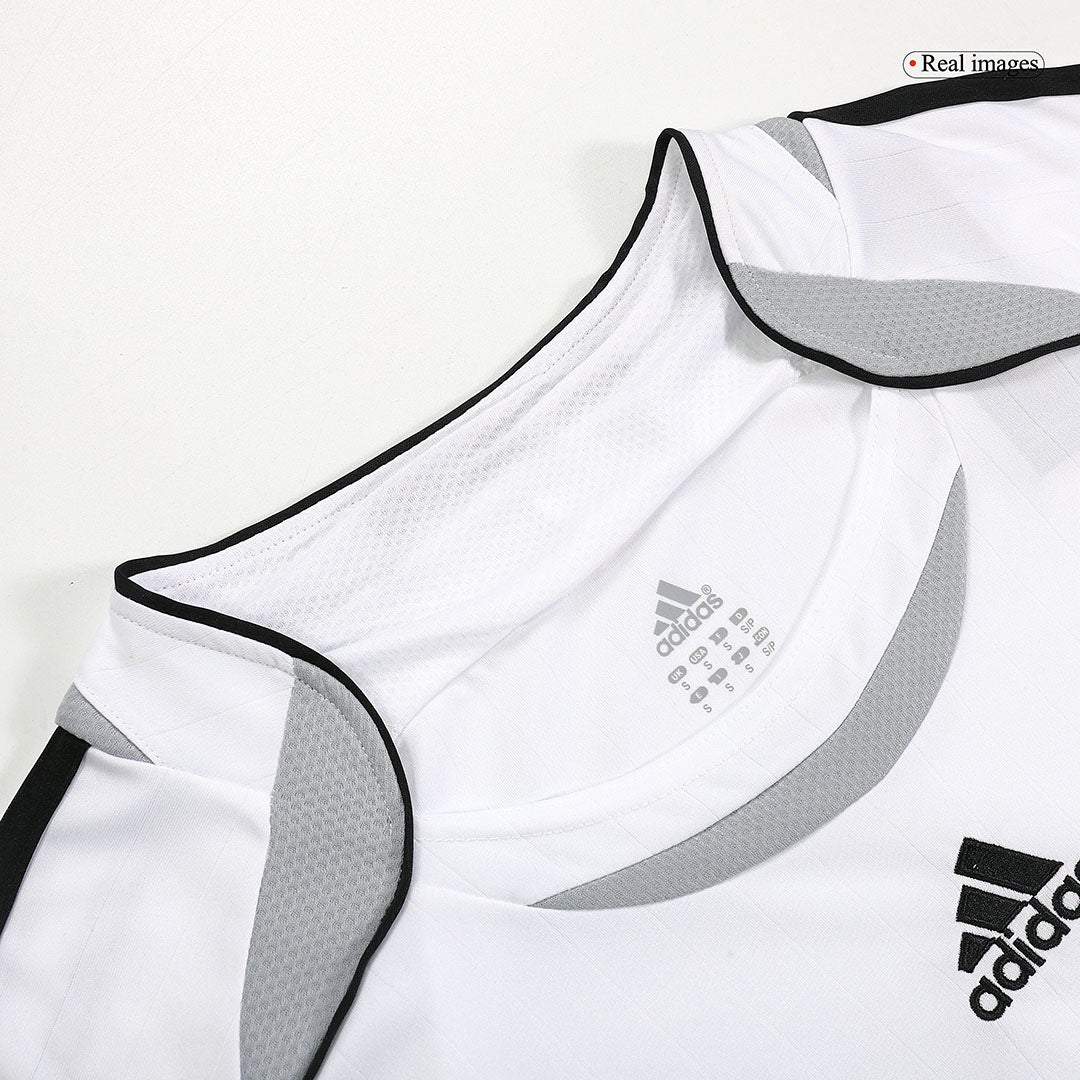 Retro Real Madrid Domicile Maillot 2006/07 Blanc