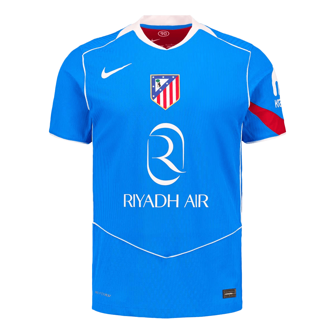 Atlético Third Maillot 2025/26 Bleu Joueur