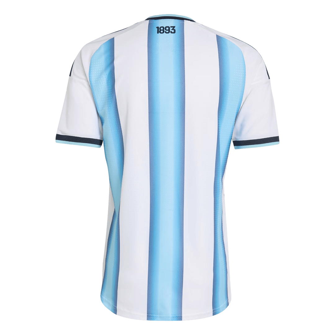 Argentine Domicile Maillot Coupe du Monde 2026 Blue&White Joueur Grande Taille