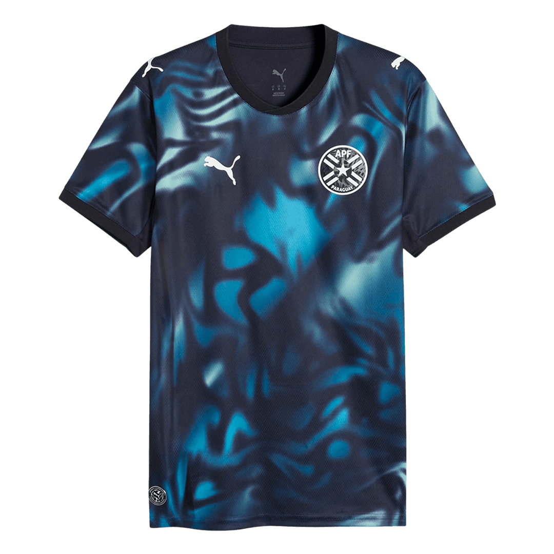 Paraguay Extérieur Maillot - Coupe du Monde 2026 Bleu marine