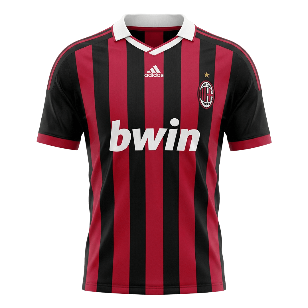 Retro AC Milan Thuisshirt 2009/10 Rood&Zwart