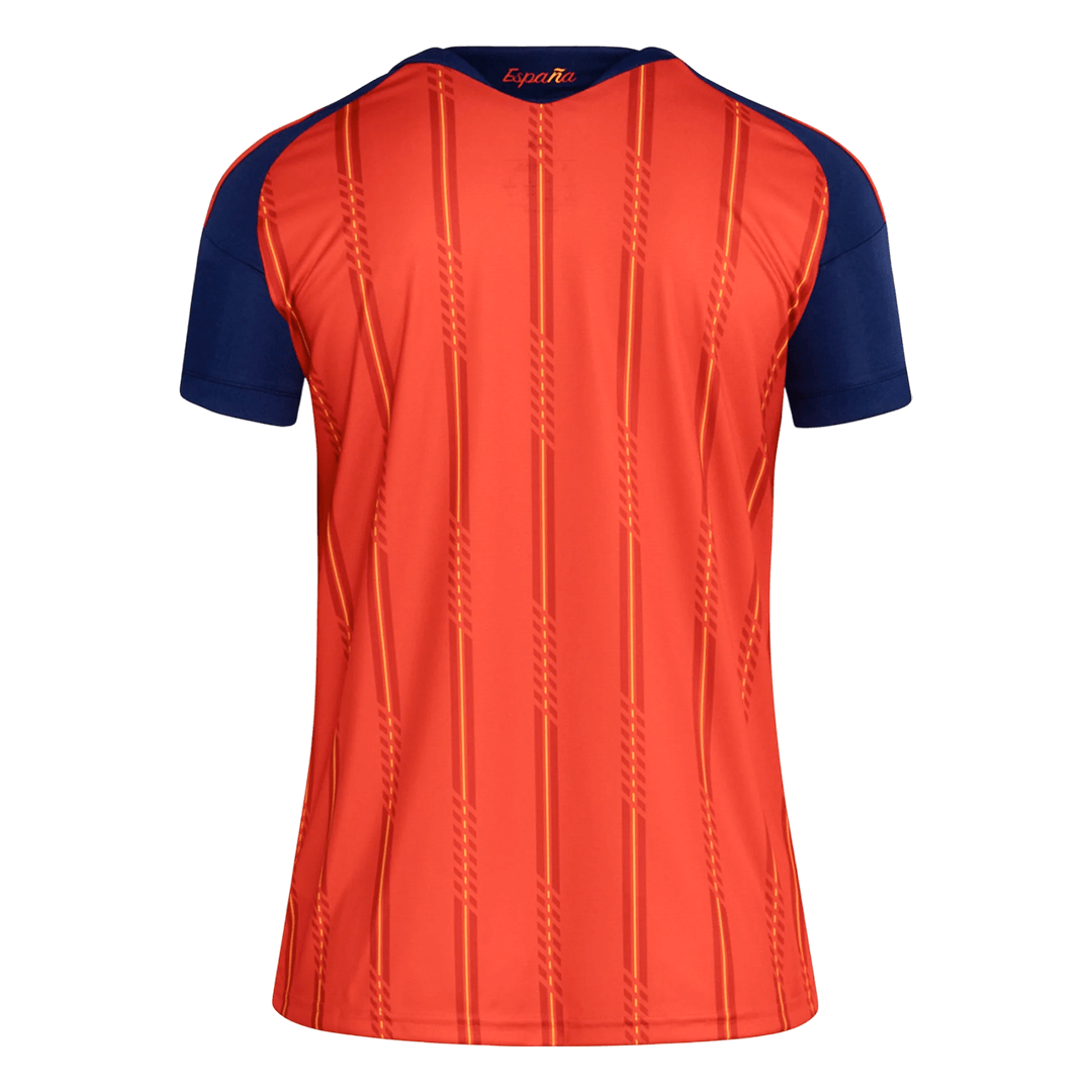 Femme Espagne Domicile Maillot - Coupe du Monde 2026 Rouge