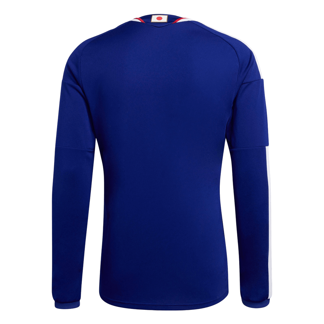 Japan Thuis Thuisshirt Lange Mouwen - Wereldbeker 2026 Marineblauw