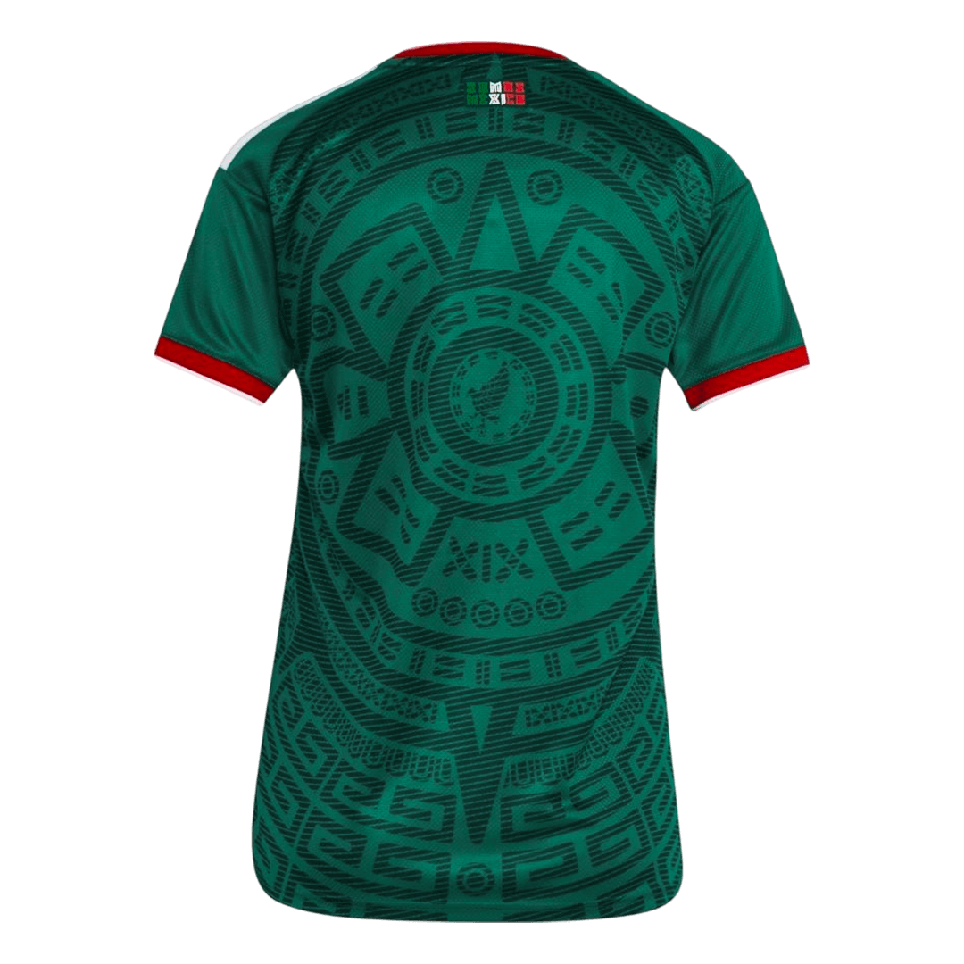 Femme Mexique Domicile Maillot - Coupe du Monde 2026 Vert