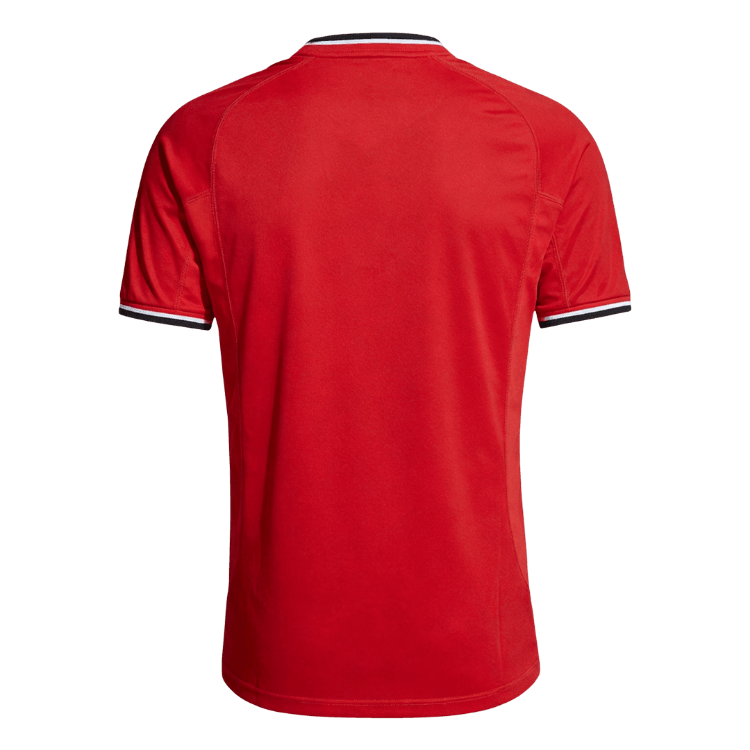 Retro Manchester United Domicile Maillot 2000/02 Rouge