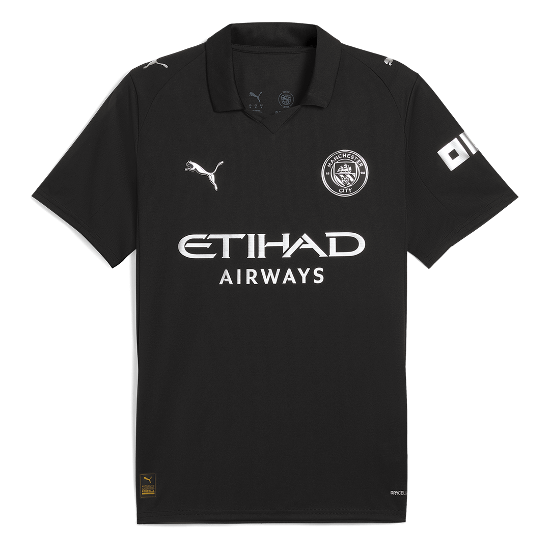 FODEN #47 Manchester City Extérieur Maillot 2025/26 Noir