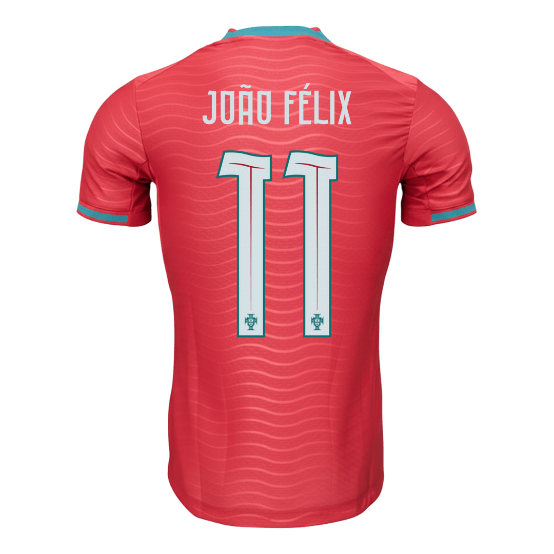 JOÃO FÉLIX #11 Portugal Domicile Maillot - Coupe du Monde 2026 Rouge Joueur