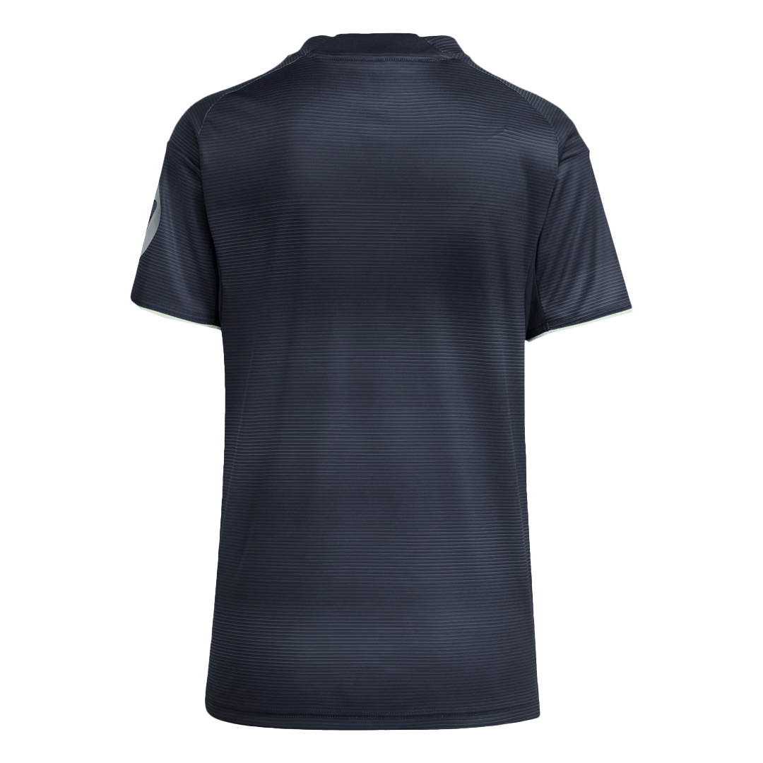 Dames Real Madrid Uitshirt 2025/26 Marineblauw