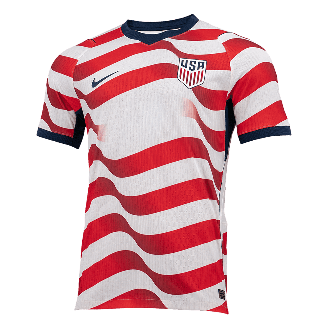 États-Unis Domicile Maillot - Coupe du Monde 2026 Rouge&Blanc Joueur