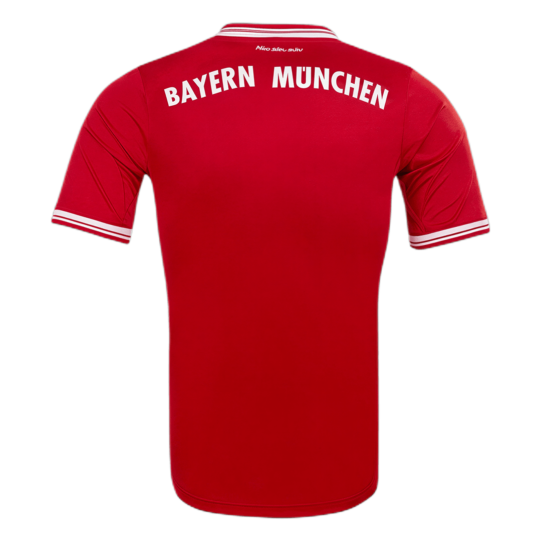 Retro Munich Domicile Maillot 2013/14 Rouge