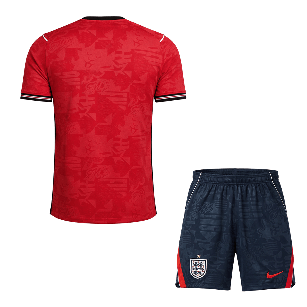 Engeland Uit Thuisshirt Kit - Wereldbeker 2026 Rood