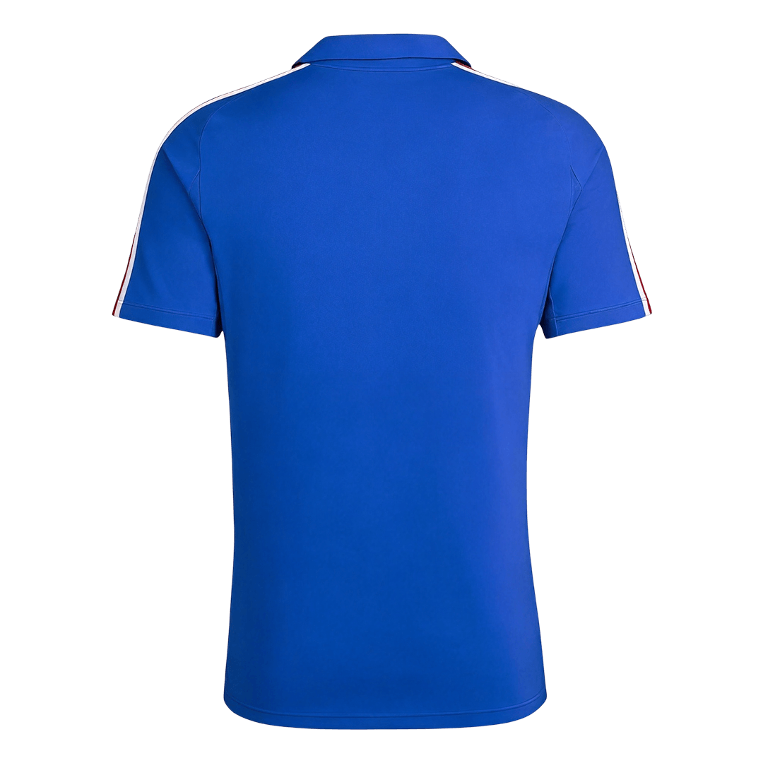 Retro France Domicile Maillot 1984 Bleu