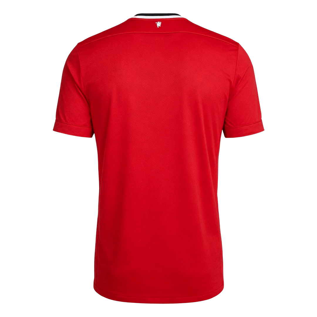 Retro Manchester United Domicile Maillot 2011/12 Rouge