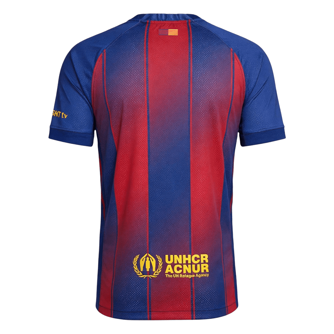 Barcelone Domicile Maillot 2025/26 Rouge&Bleu