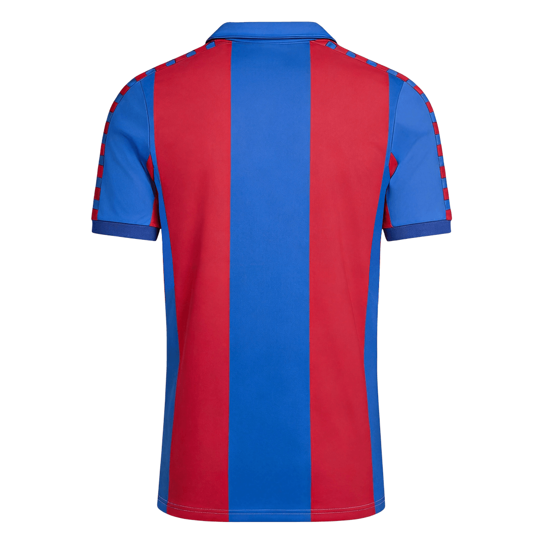 Retro Barcelone Domicile Maillot 1980/82 Blue&Garnet