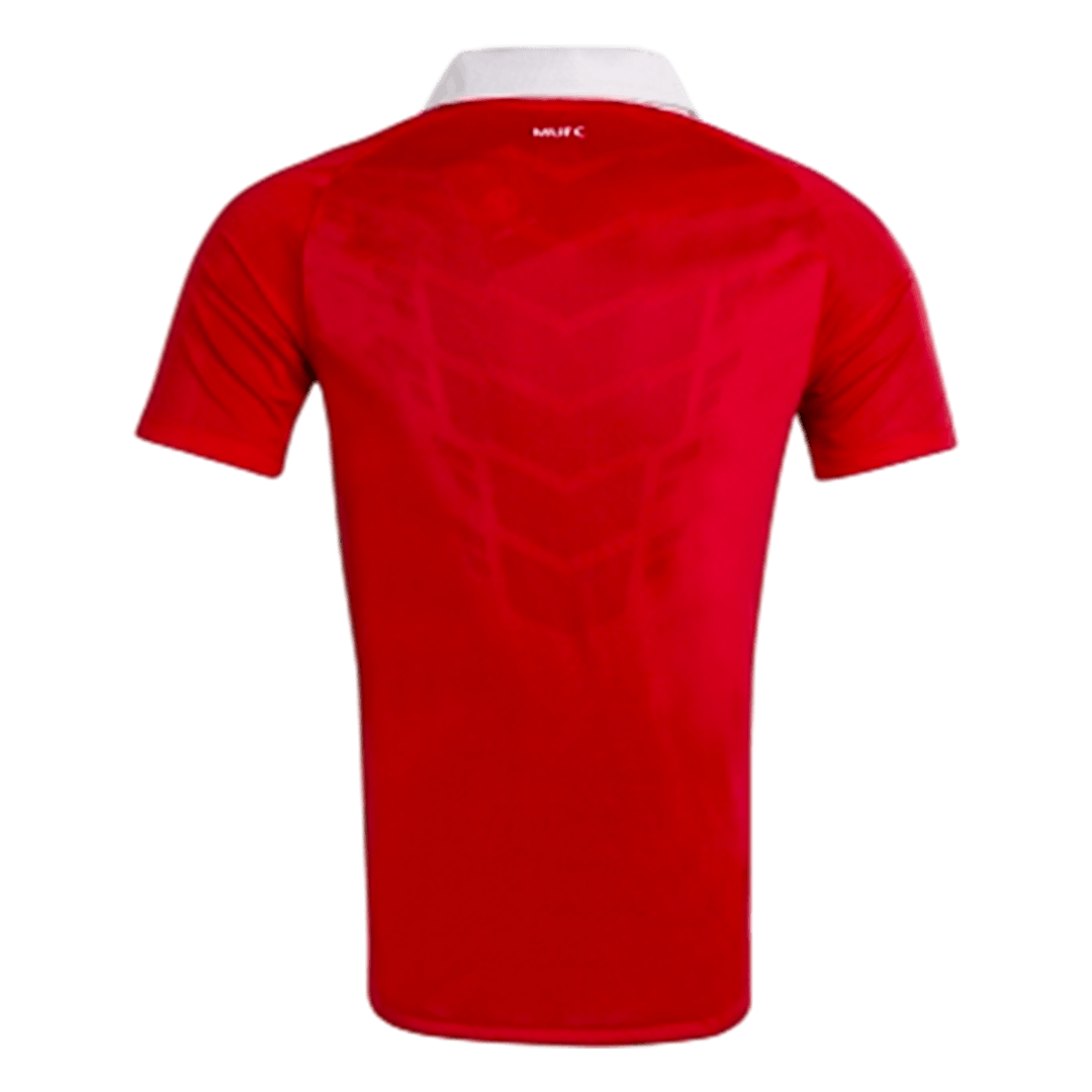 Retro Manchester United Domicile Maillot 2010/11 Rouge