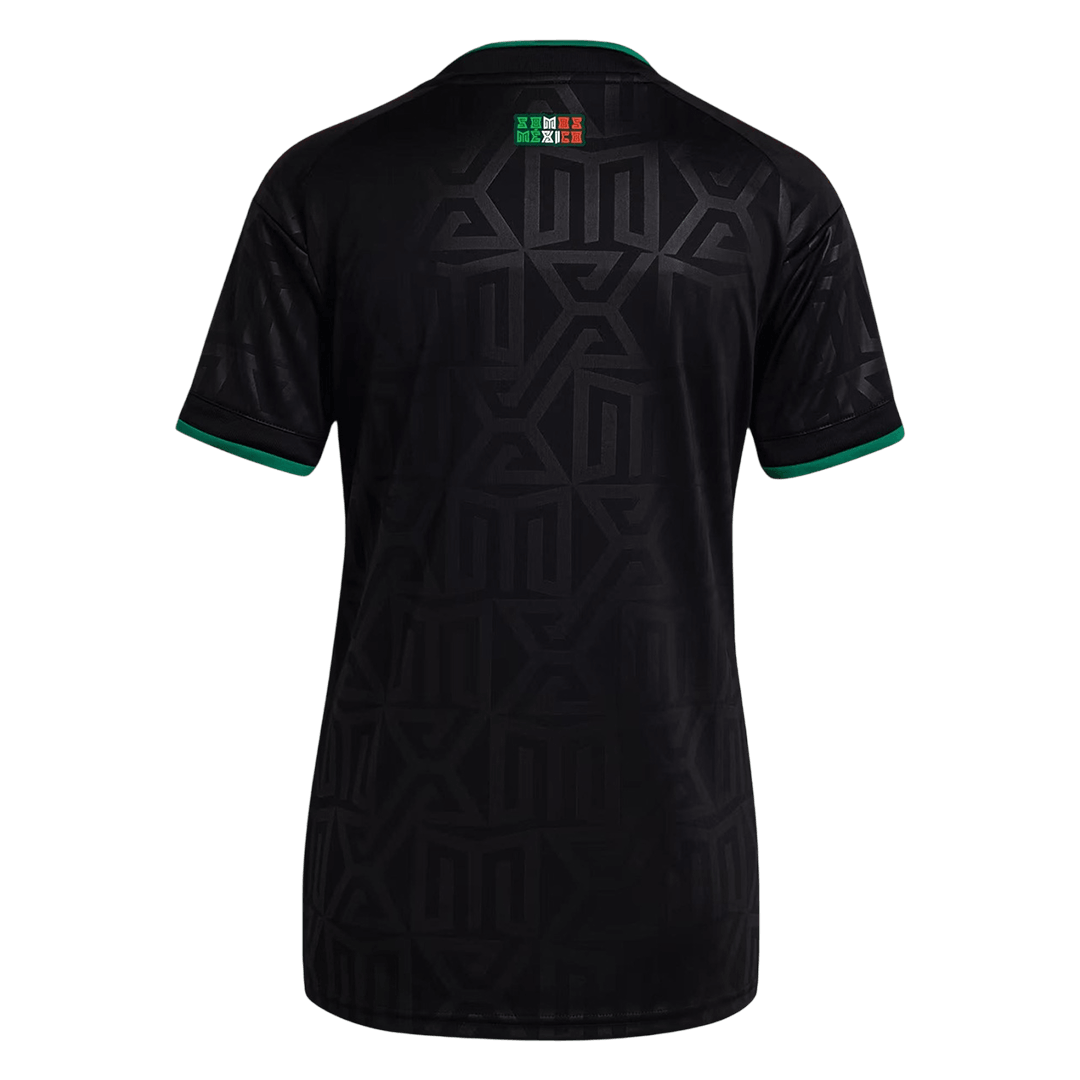 Femme Mexique Extérieur Maillot - Coupe du Monde 2026 Noir