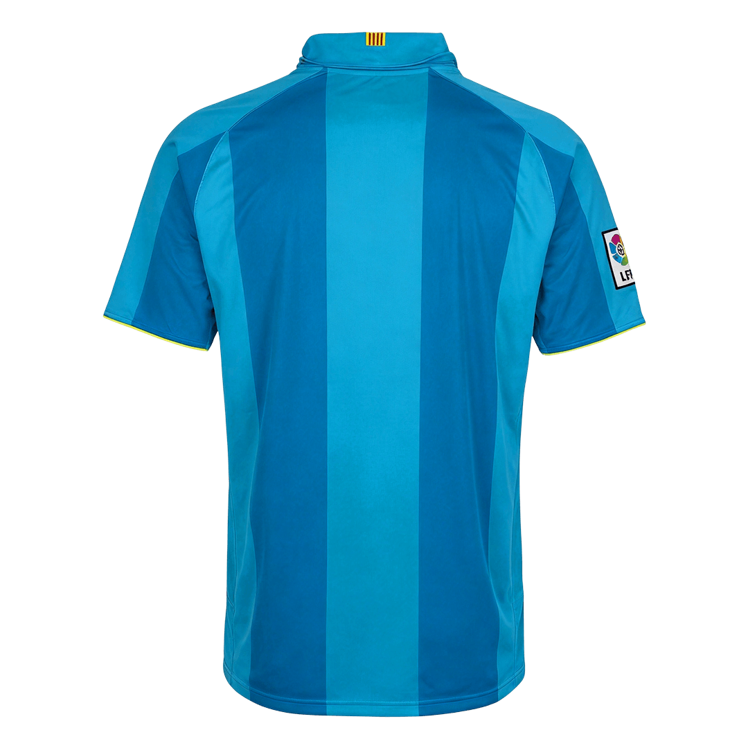Retro Barcelone Extérieur Maillot 2007/08 Bleu