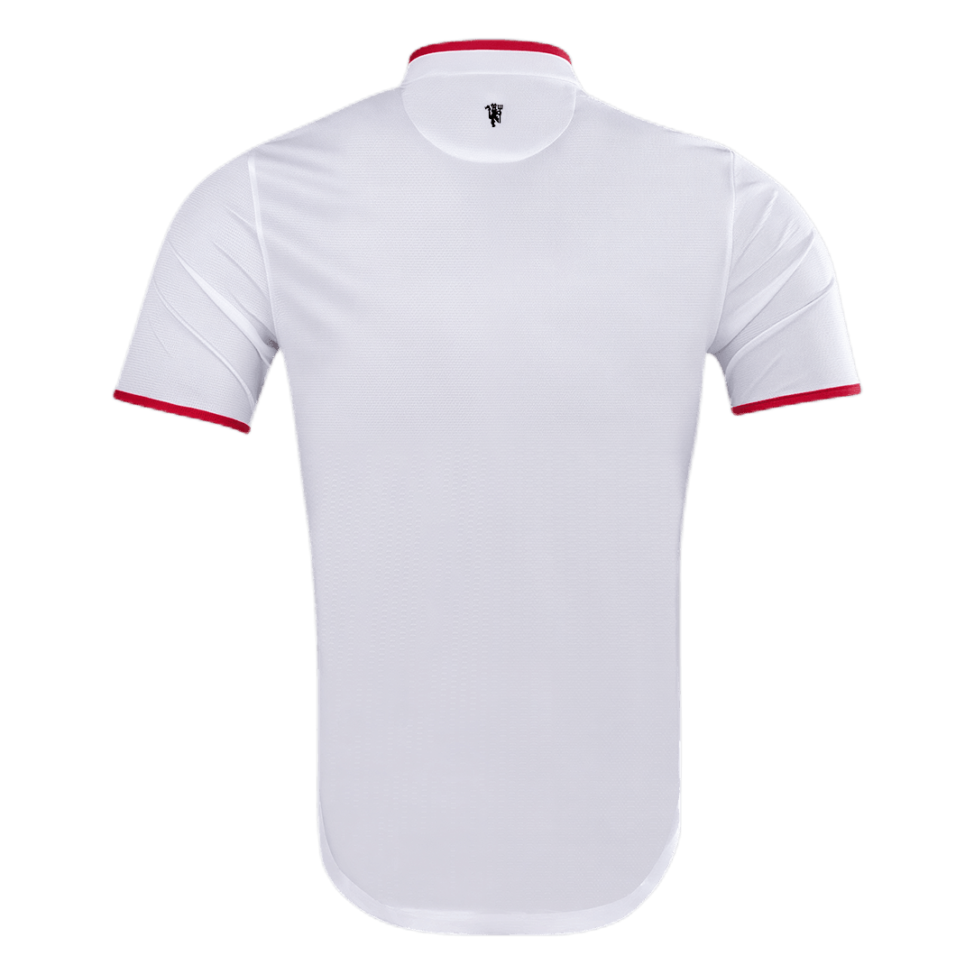 Retro Manchester United Extérieur Maillot 2013/14 Blanc