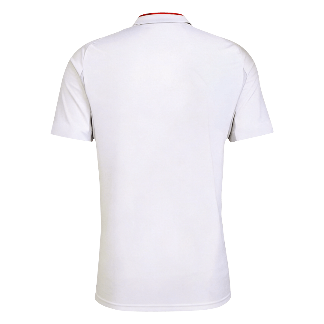 Retro Angleterre Domicile Maillot 2012 Blanc