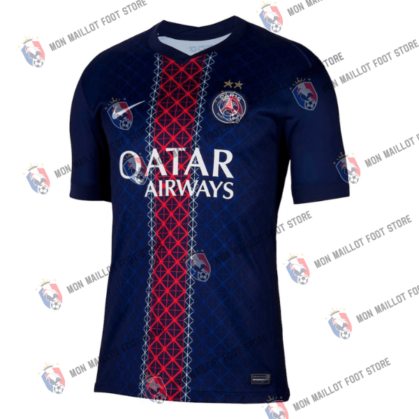 Champions of Europe #26 Domicile Maillot 2025/26 Bleu marine - 2 Stars