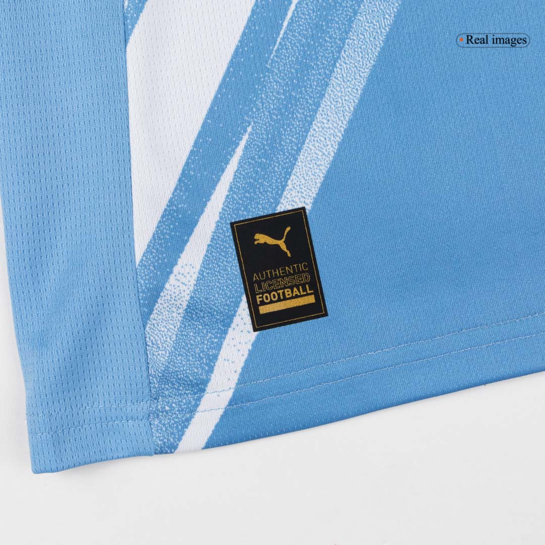 REIJNDERS #4 Manchester City Domicile Maillot 2025/26 Bleu - Super