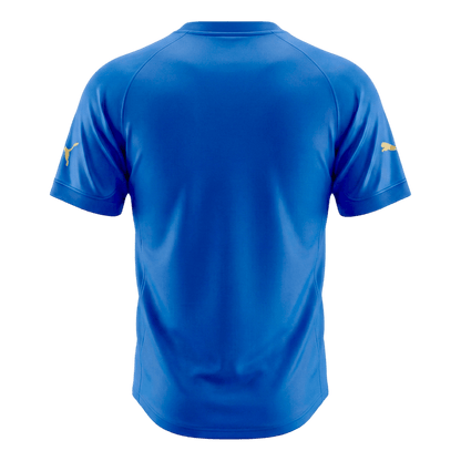 Retro Italie Domicile Maillot 2004 Bleu