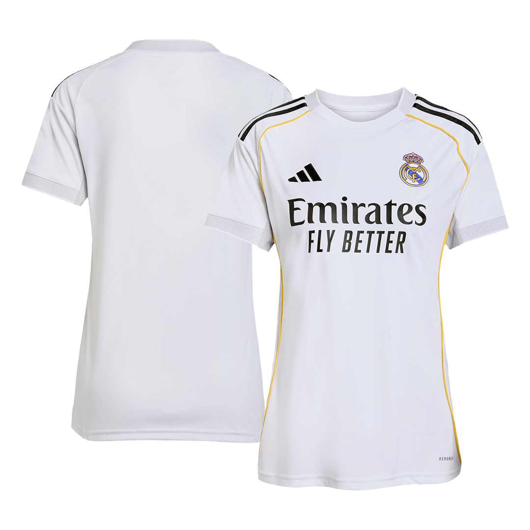 Dames Real Madrid Thuisshirt 2025/26 Wit