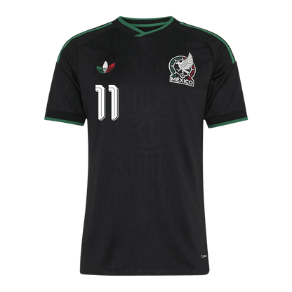 S.GIMENEZ #11 Mexique Third Maillot - Coupe du Monde 2026 Noir Joueur