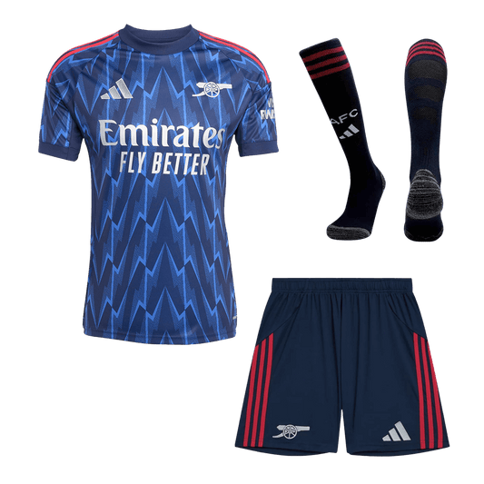 Arsenal Extérieur Maillot Kit 2025/26 Bleu