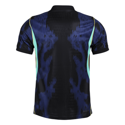 Brésil Extérieur Maillot Coupe du Monde 2026 Bleu marine