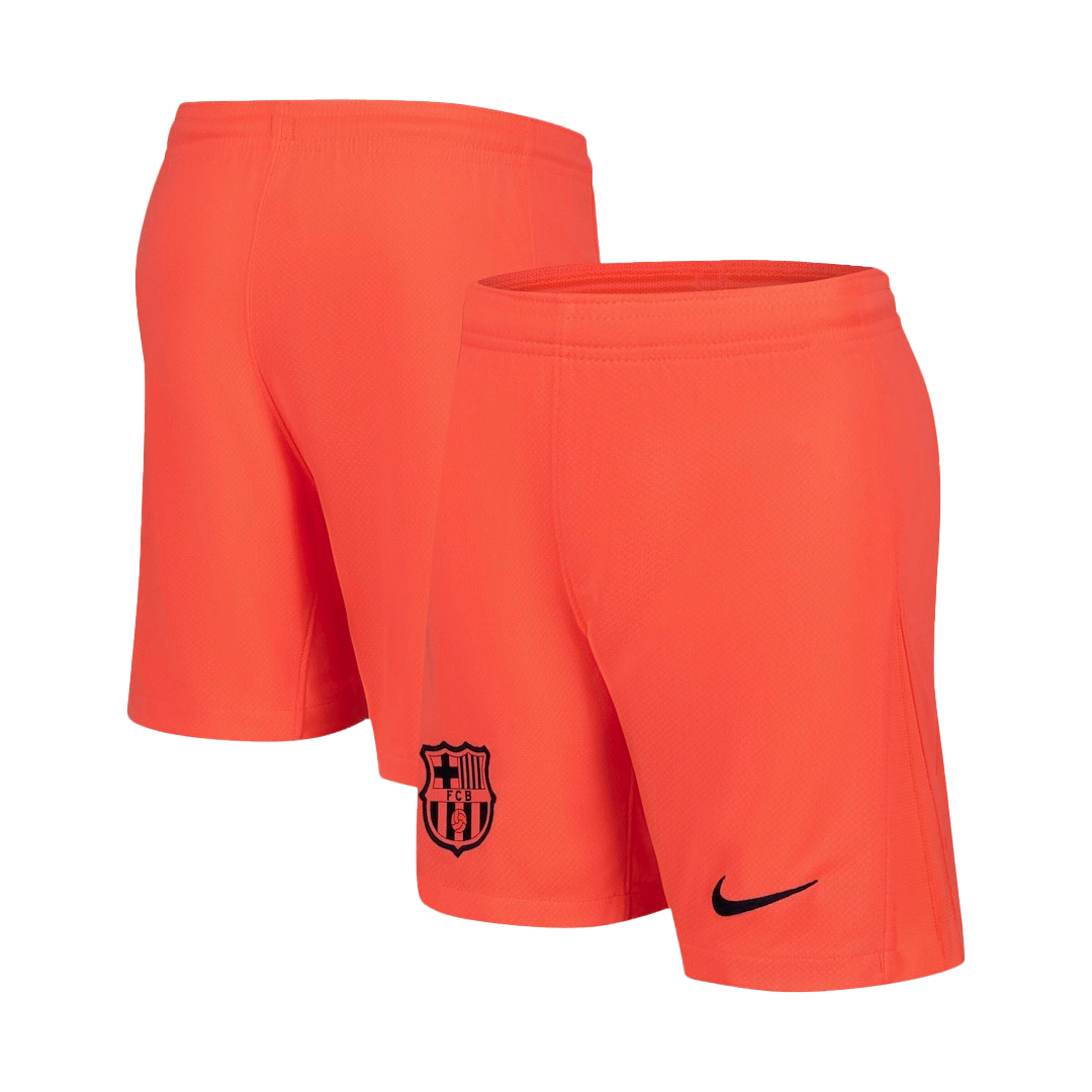Barcelone Third Maillot Kit 2025/26 Orange