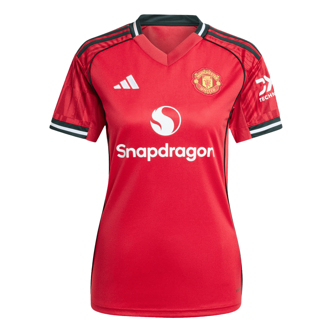 Femme Manchester United Domicile Maillot 2025/26 Rouge