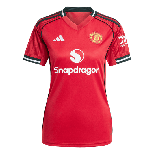 Femme Manchester United Domicile Maillot 2025/26 Rouge
