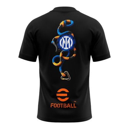 Inter Milan Pre-Match Maillot 2025/26 Noir Grande Taille