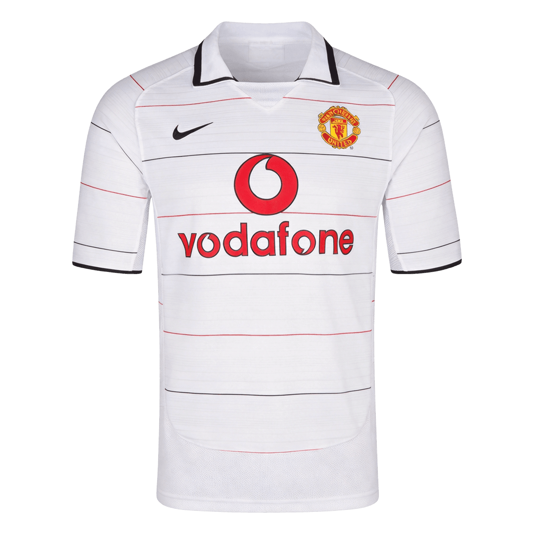 Retro Manchester United Uitshirt 2004/06 Wit