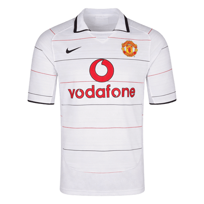 Retro Manchester United Uitshirt 2004/06 Wit