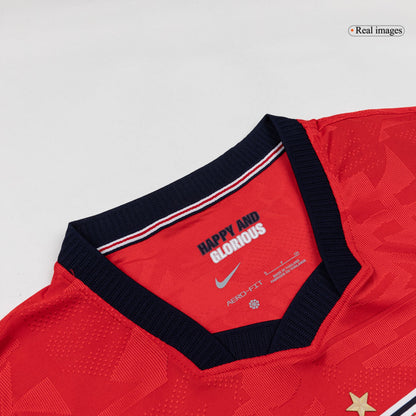 RICE #4 Angleterre Extérieur Maillot - Coupe du Monde 2026 Rouge Joueur