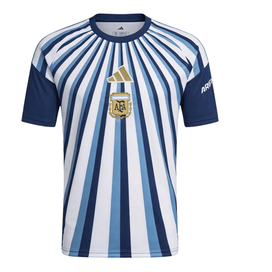 Argentine Pre-Match Maillot - Coupe du Monde 2026 Bleu marine