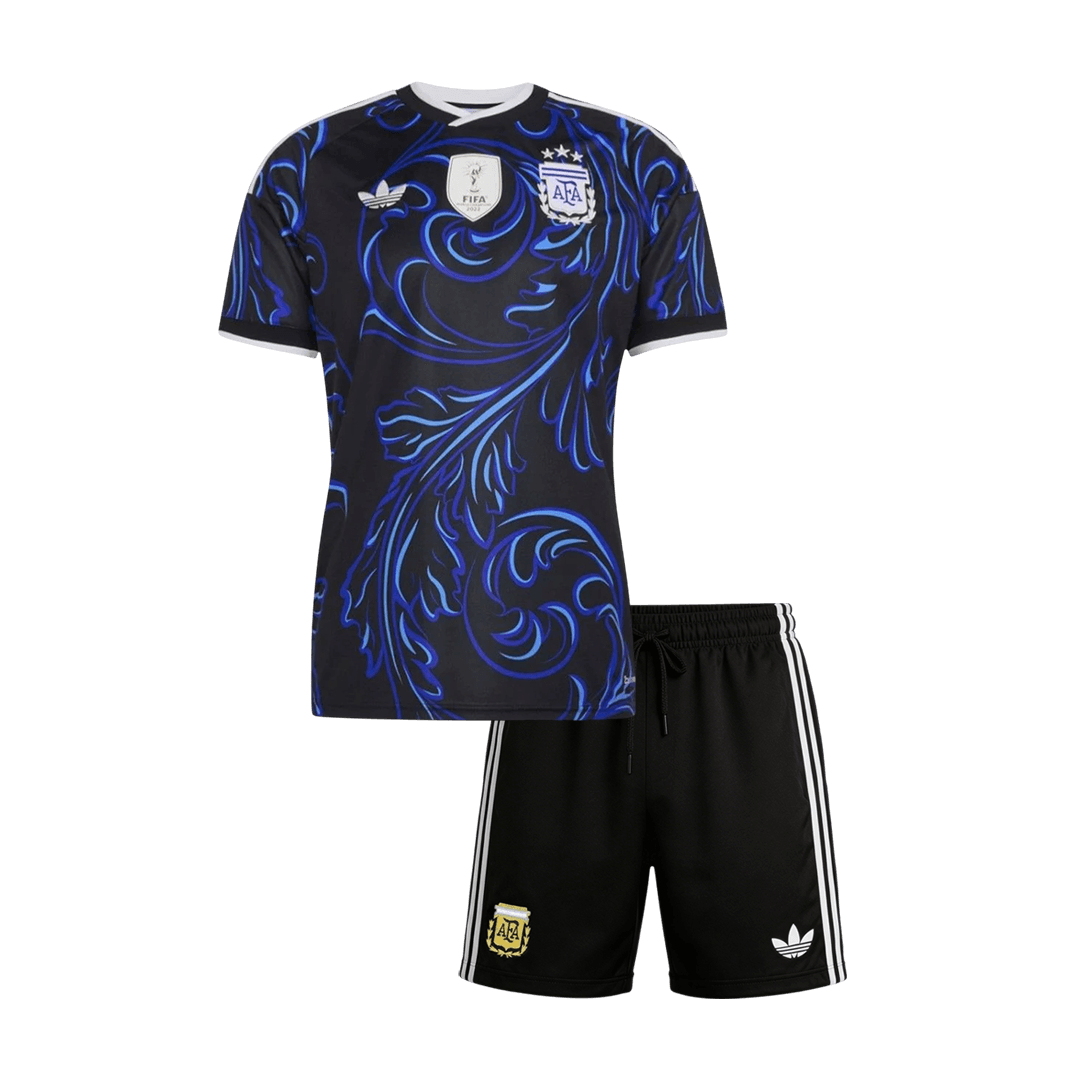 Argentinië Uitshirt Tenue - WK 2026 Kinderen Zwart