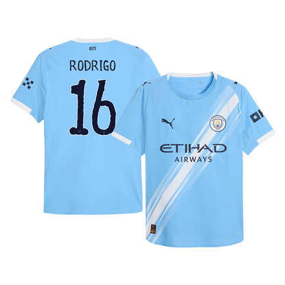 RODRIGO #16 Manchester City Thuisshirt 2025/26 Authentic - Club World Cup