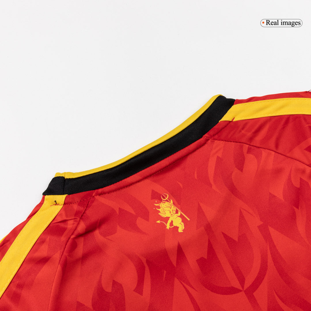 Belgique Domicile Maillot Kit - Coupe du Monde 2026 Enfant Rouge