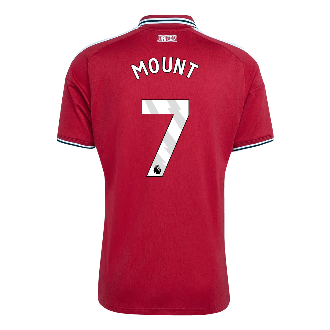 MOUNT #7 Manchester United Domicile Maillot 2026/27 Rouge