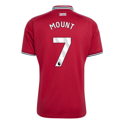 MOUNT #7 Manchester United Domicile Maillot 2026/27 Rouge