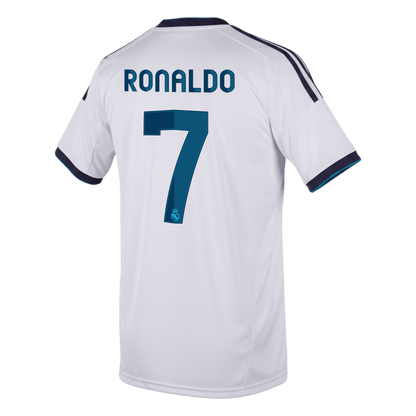 Retro RONALDO #7 Real Madrid Domicile Maillot 2012/13 Blanc
