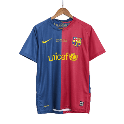 Retro MESSI #30 Barcelone Domicile Maillot 2008/09 - UCL