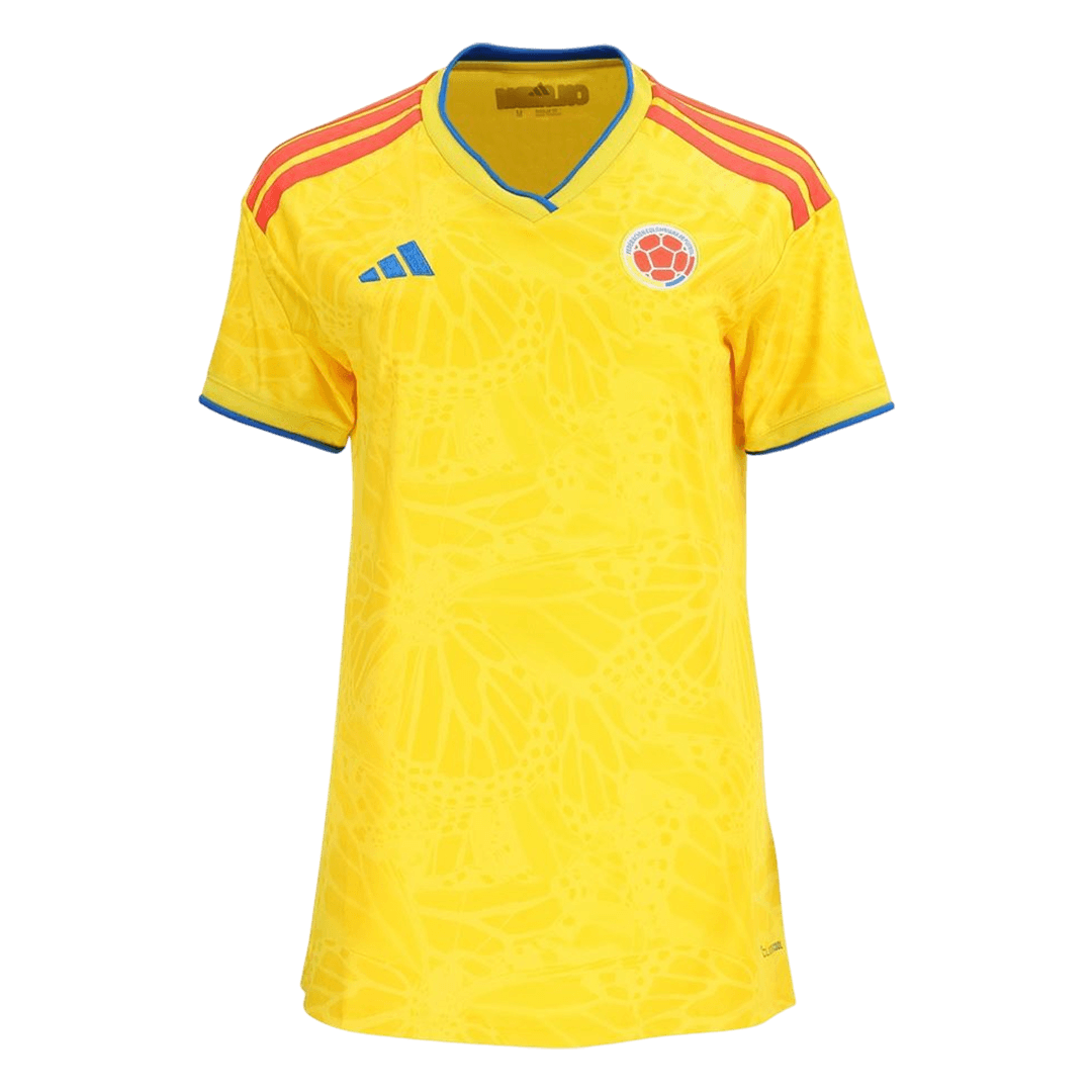Femme Colombie Domicile Maillot - Coupe du Monde 2026 Jaune