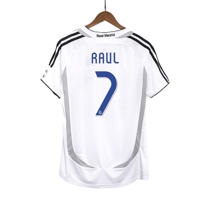 RAUL #7 Retro Real Madrid Domicile Maillot 2006/07