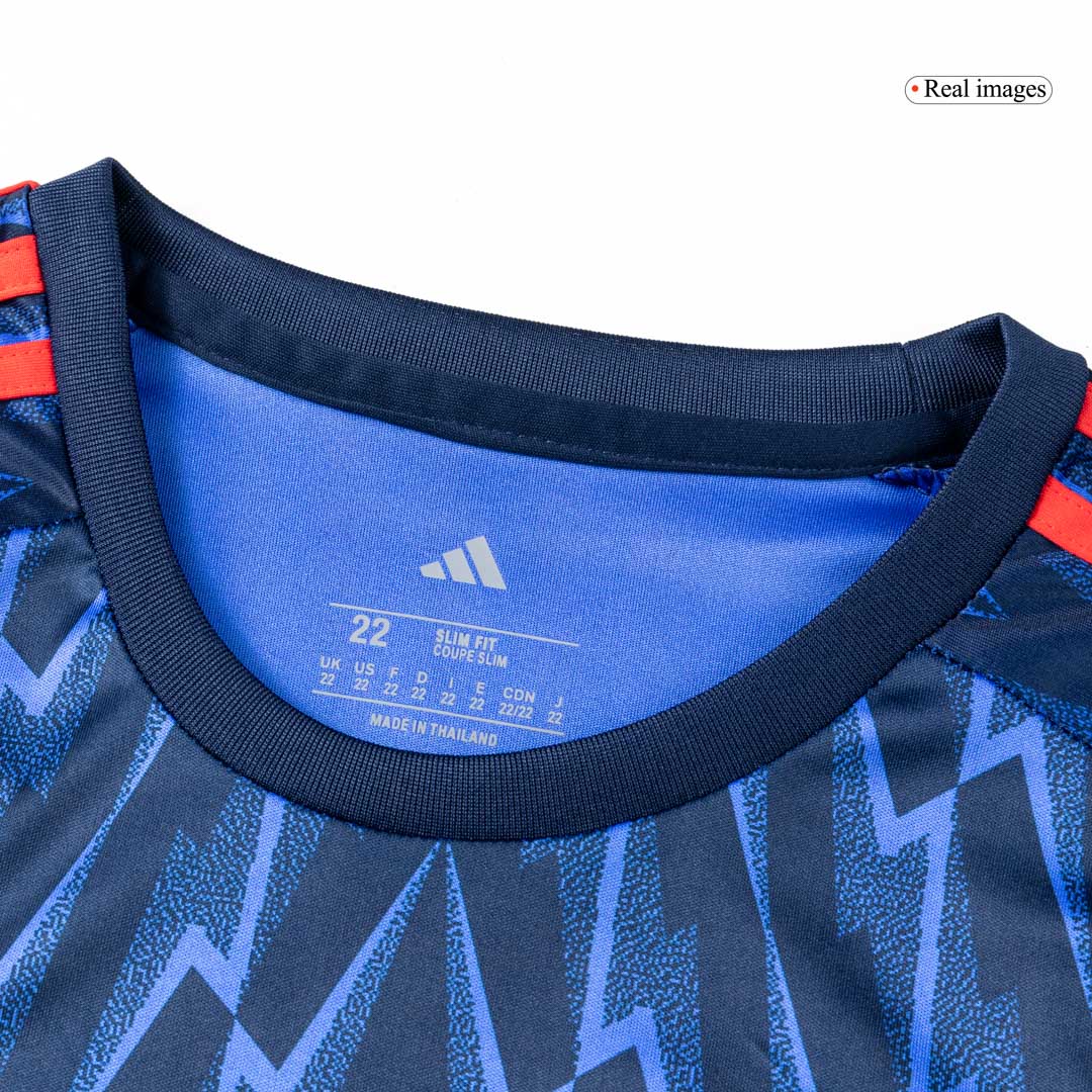 Arsenal Uitshirt 2025/26 Kinderen Blauw