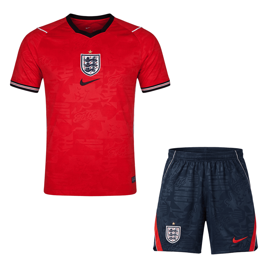 Engeland Uit Thuisshirt Kit - Wereldbeker 2026 Rood